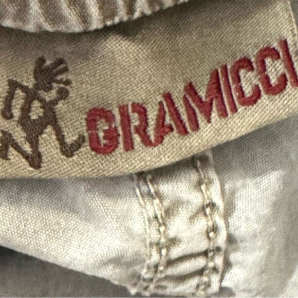 Vintage Gramicci Belted Hiking Pants Men's XXL Gray Outdoor Climbing - Picture 3 of 6